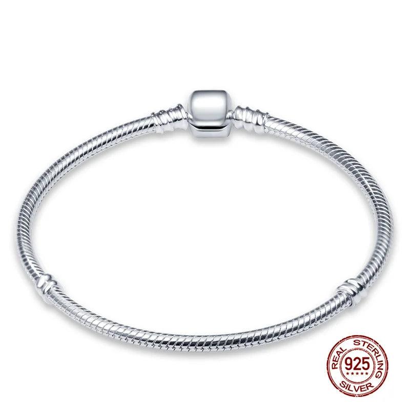 Pulseira em Prata Esterlina 925 para Mulheres, Charme e Sofisticação Feminina - Kôda Store