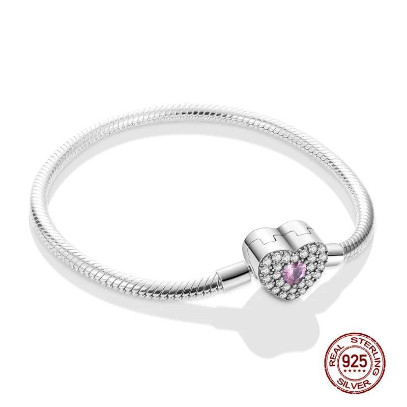 Pulseira em Prata Esterlina 925 para Mulheres, Charme e Sofisticação Feminina - Kôda Store