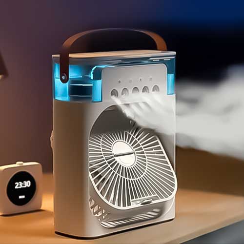 Ventilador de Mesa Com Humidificador, Refresque seu Ambiente de Trabalho Ou Conforto