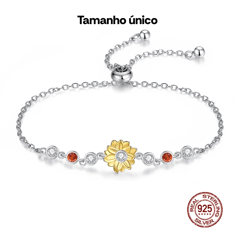 Pulseira em Prata Esterlina 925 para Mulheres, Charme e Sofisticação Feminina - Kôda Store