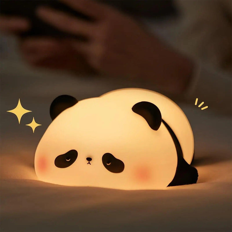 Bichinhos de Aperto Luminoso, Panda, Coelho, Ovelha, Porco e Hipopótamo com carregamento USB - Kôda Store